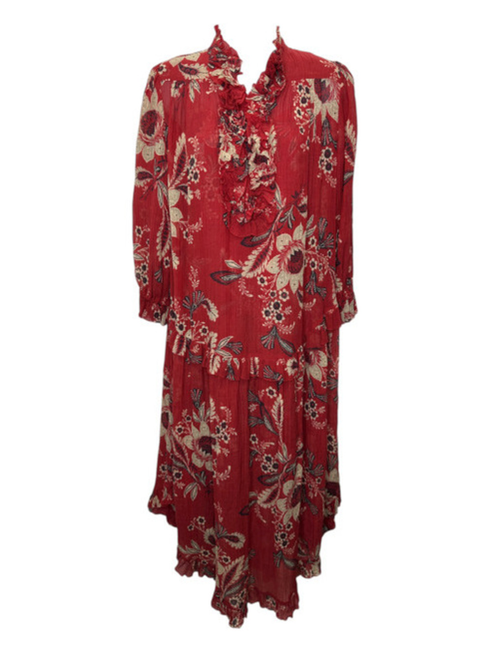 Zimmermann Juno Frill Midi Dress